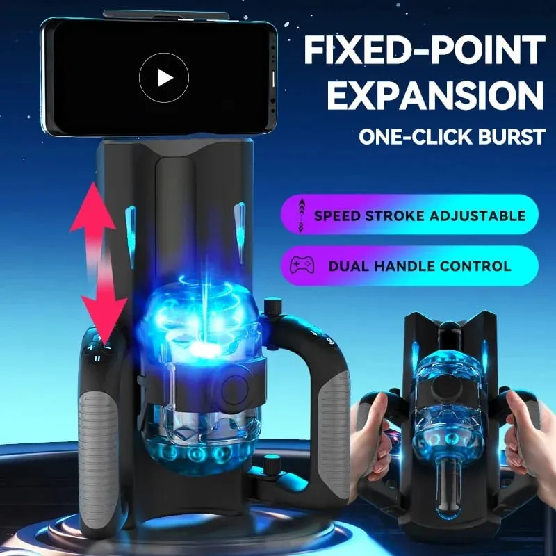 2026Thrusting High Speed Male Masturbator Machine Automatic Telescopic Vagina Masturbation Cup Sex Toy for Men — image 2