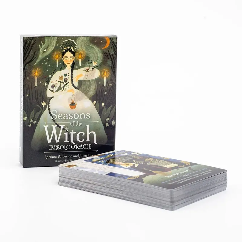 Seasons of The Witch Imbolc Oracle Tarot Board Game 44 Cards for Spiritual Guidance 10.4*7.3cm — image 2