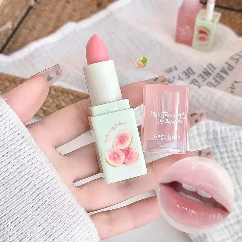 'Gege Bear' Cosmetics Gift Box (Fruity Moisturizing Lipstick and Lip Gloss Transparent Paint Cosmetics Set) — image 6