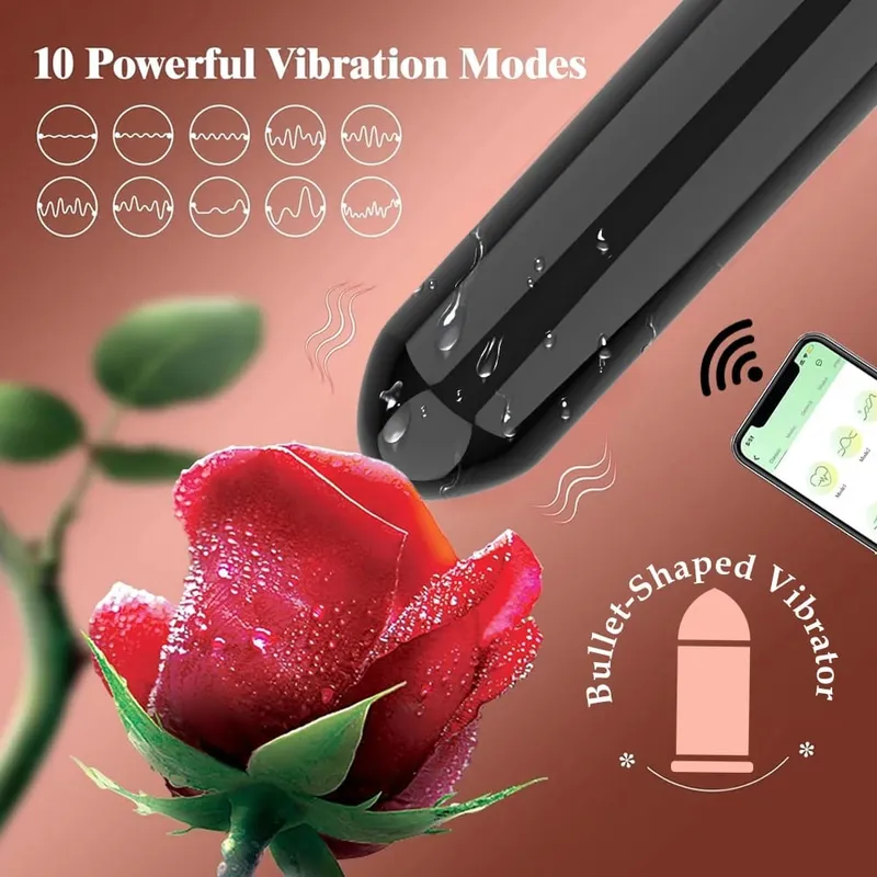 APP remote control portable mini bullet jump egg for women masturbation masturbation machine jump egg orgasm adult sex toys — image 2