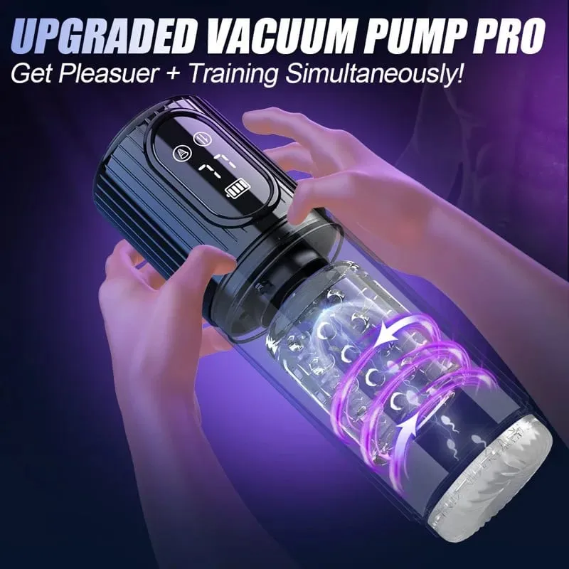 Automatische Thrusting Rotierende Männliche Masturbator Tasse Saugen Penis Pumpe Oral Simulatior Erwachsene Sex Maschinen Erotische Produkte für Männer — image 3