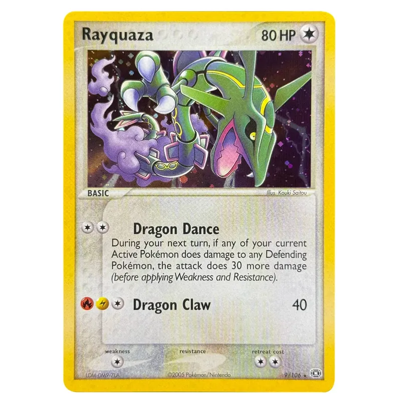 Proxy karty Holografický Emerald Cacturne Rayquaza Skryté legendy Kyogre Crystal Guardians Alakazam Star Flareon Metagross — image 28