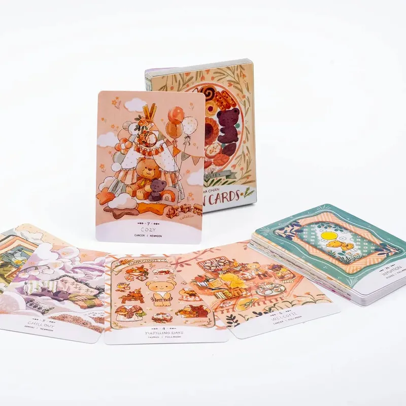 Real Talk Tarot Fortune Telling Divination Deck Game with 78 Cards & Guidebook Modern Illustrations Family Party Fun Board Game — image 13