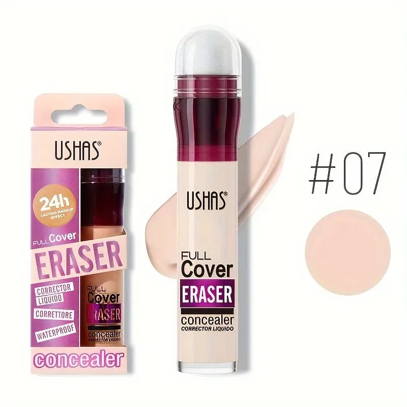 12 Color Sponge Head Liquid Foundation Makeup Concealer Lasting Waterproof Concealer For Full Coverage Dark Circles