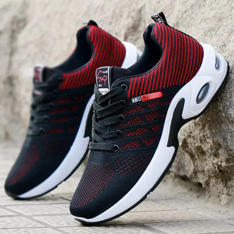 Men's Casual Sneakers Breathable Mesh Lace Up Versatile Lightweight Soft Sole Daily Walking Running Footwear For Outdoor Wear — image 10
