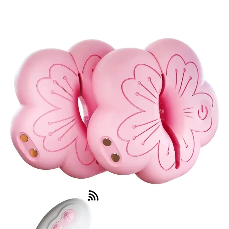 Wireless Remote Nipple Clamps Vibrator 10 Vibration Modes Adjustable Nipple Clip Breast Massage Stimulator Sex Toys for Women — image 1