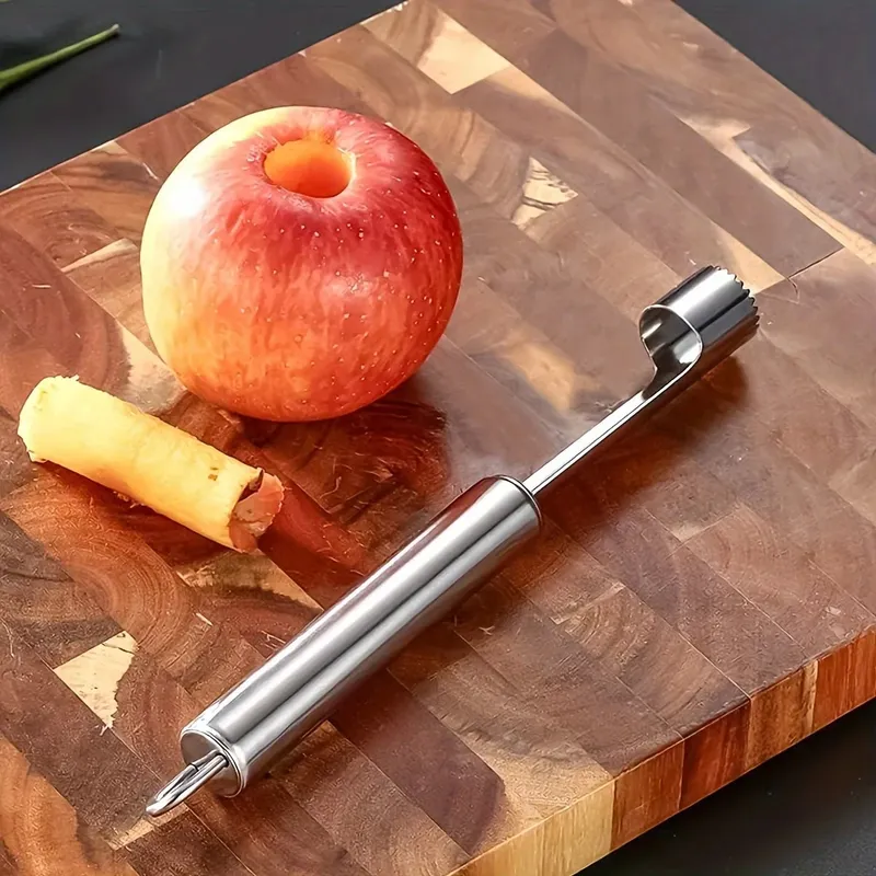 Stainless Steel Fruit Corer Red Dates Apple Pear Corer Fruit Seed Core Remover Slicer Knife Kitchen Fruit Vegetable Gadgets — image 4
