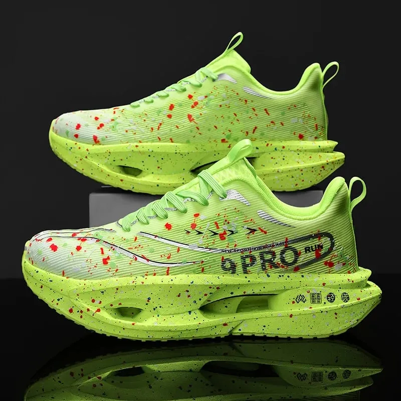 2025 New Men's Sneakers Night Fluorescent 3.0 Carbon Plate Cushioning Running Shoes Stable Rebound Training Shoes Jog Shoes — image 8