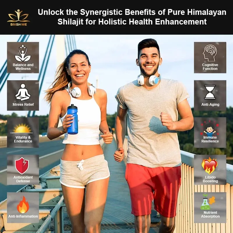 Himalaya Shilajit Capsule Original High in Trace Minerals& Fulvic Acid for Energy Muscle Strength&Immunity Endurance for Adult