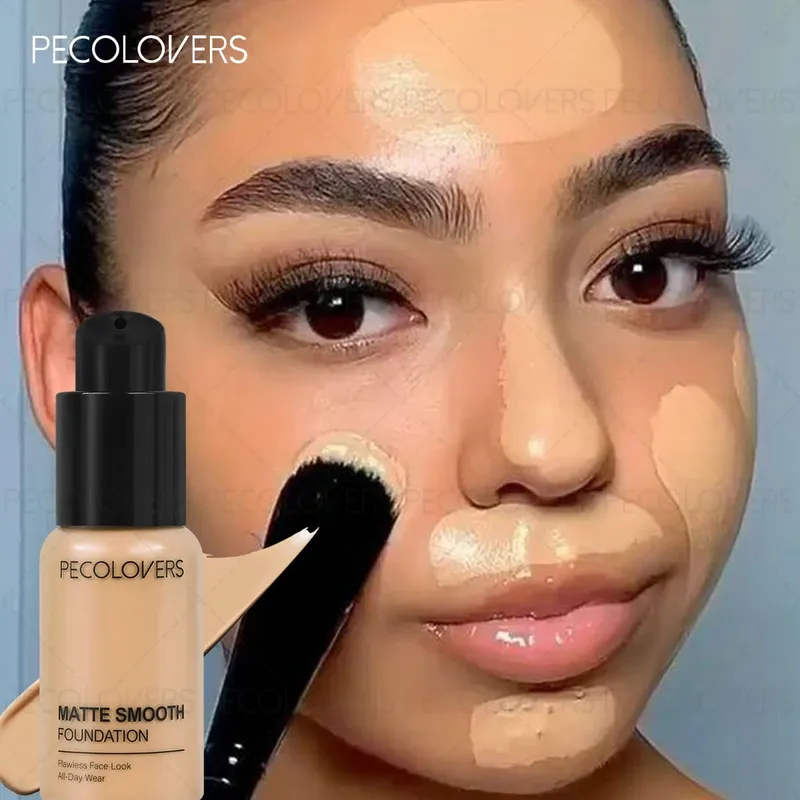 12PCS Face Set Liquid Foundation+concealer+multiple Makeup Tools Uniform Makeup Waterproof and Durable Facial Cosmetics — image 3