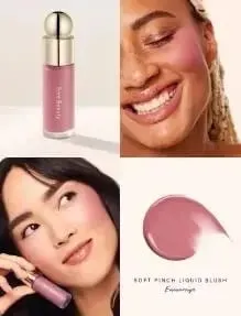 Rare Beauty Lip Gloss Waterproof Non-Stick Cup Lip Glaze Beam Smudge Proof Not Fade Matte Mashed Potato Bliss Happy Joy Blusher — image 15