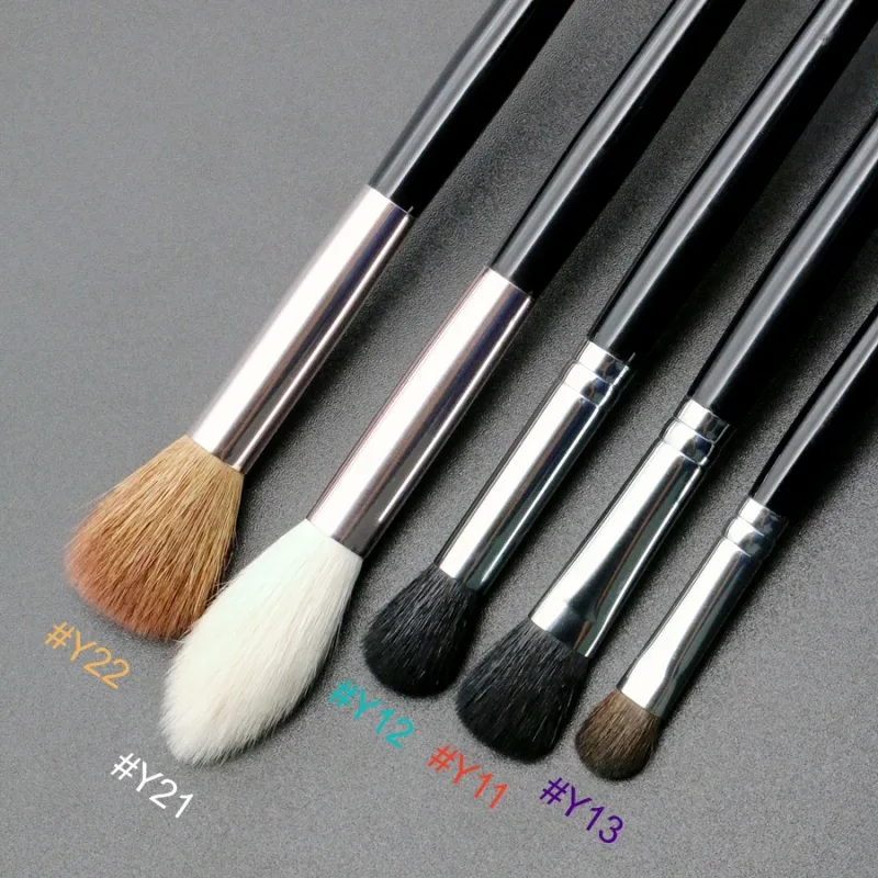 Highlighter Makeup Brushes Top Goat Hair High Quality Eye Shadow Blender Contour Eyebrow Eyeshadow Make Up Brush — image 3