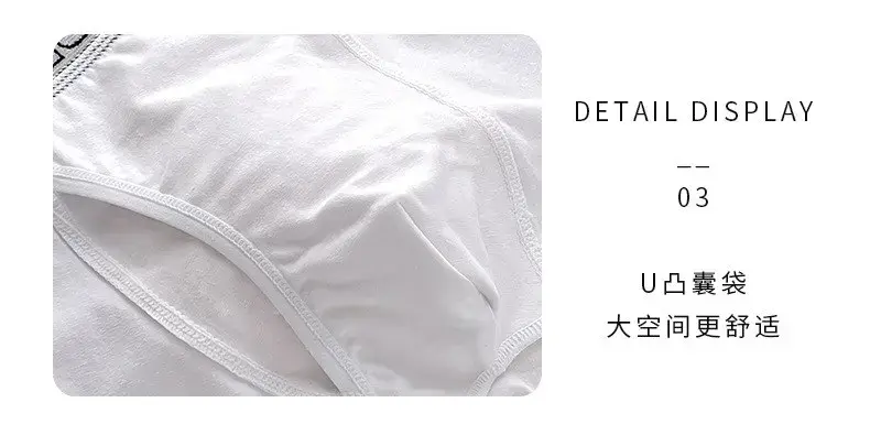 Mens Underwear 3PCS Pure Cotton Boxer Shorts Comfortable Breathable Underpants Male Panties Boxershorts Men Plus Size 4XL Briefs — image 8