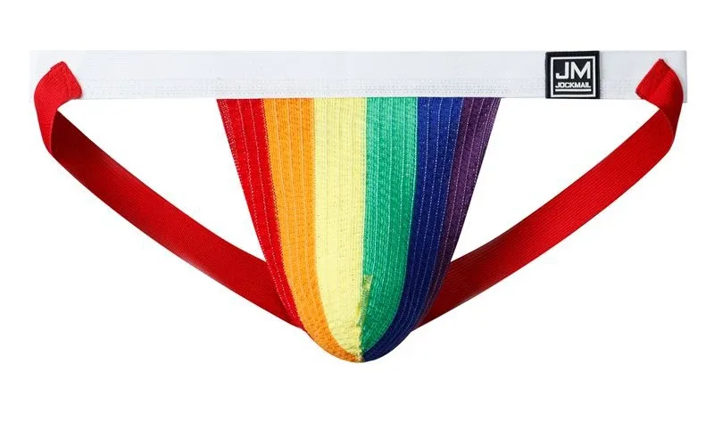 Jockmail Sexy Men Underwear Briefs Jockstrap Bare Buttocks Panties Gay Male Panties Shorts Bulging Bag Soft Underpants Cueca — image 29