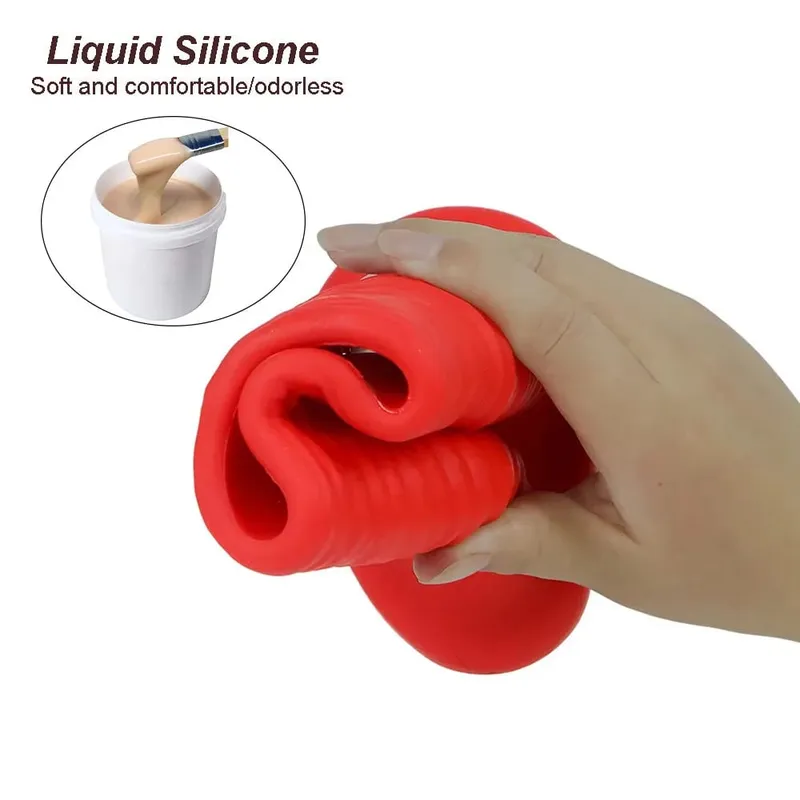 Super Huge 98mm Hollow Anal Plug Soft Silicone Anal Fisting Anal Dilation Gay Sex Toys Prostate Massage Vagina Speculum Buttplug — image 3