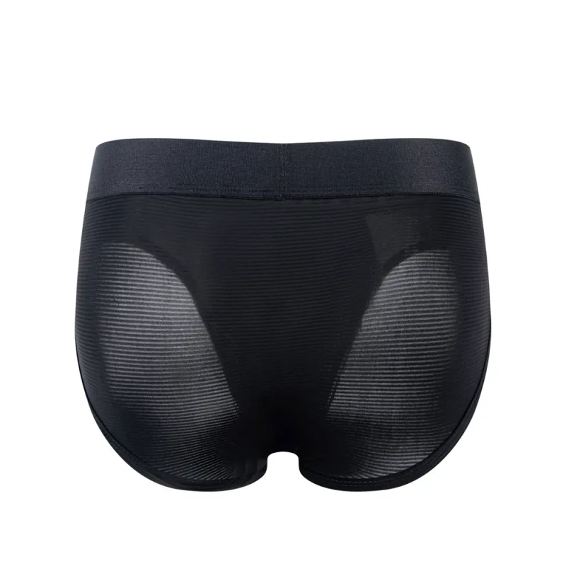 Männer Unterwäsche Kurze Sexy Low-rise Gestreiften Bikini Athletic Supporters Unterhose Nachtwäsche Nylon Schnell Trocknend Atmungsaktiv — image 10