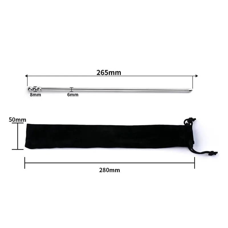 Protaste Stimulation Urethral Penis Plug Stainless Steel Urethral Dilator Sounding Rod Catheter Masturbation Sex Toys Men