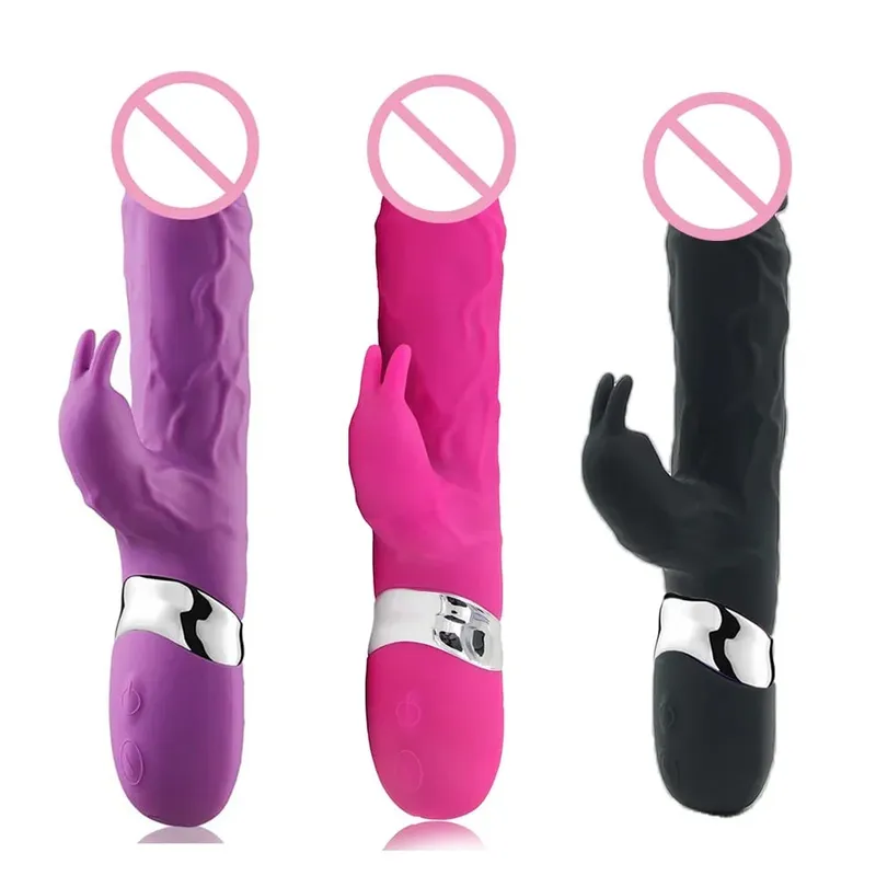 Large Dildo G Spot Vibrator Rabbit Clitoral Clit Stimulation Realistic Penis Sex Shop Sex Toy Adult Product Vibrador for Women — image 2