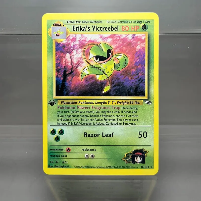 PKM Single Cards 1st Edition 1996 Raichu Charizard Dragonite PTCG Foil Cards Game Collection PKM Proxy Cards — image 27