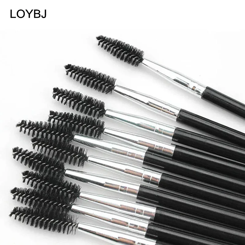 2/5/10pcs Eyebrow Eyelash Makeup Brushes Set Cosmetic Lashes Mascara Eye Brow Cream Brush Beauty Brows Lash Make Up Tools — image 4