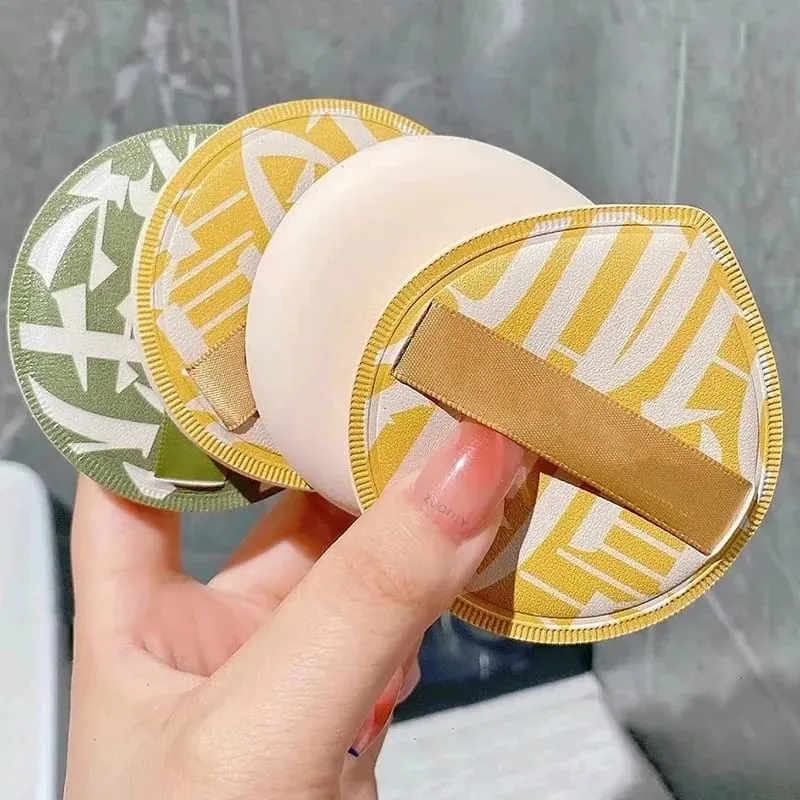 2026 Super Thick Soft Makeup Puffs Large Cotton Velvet Powder Puff Liquid Foundation Sponge Cosmetics Tools Wet Dry Use Puff — image 5