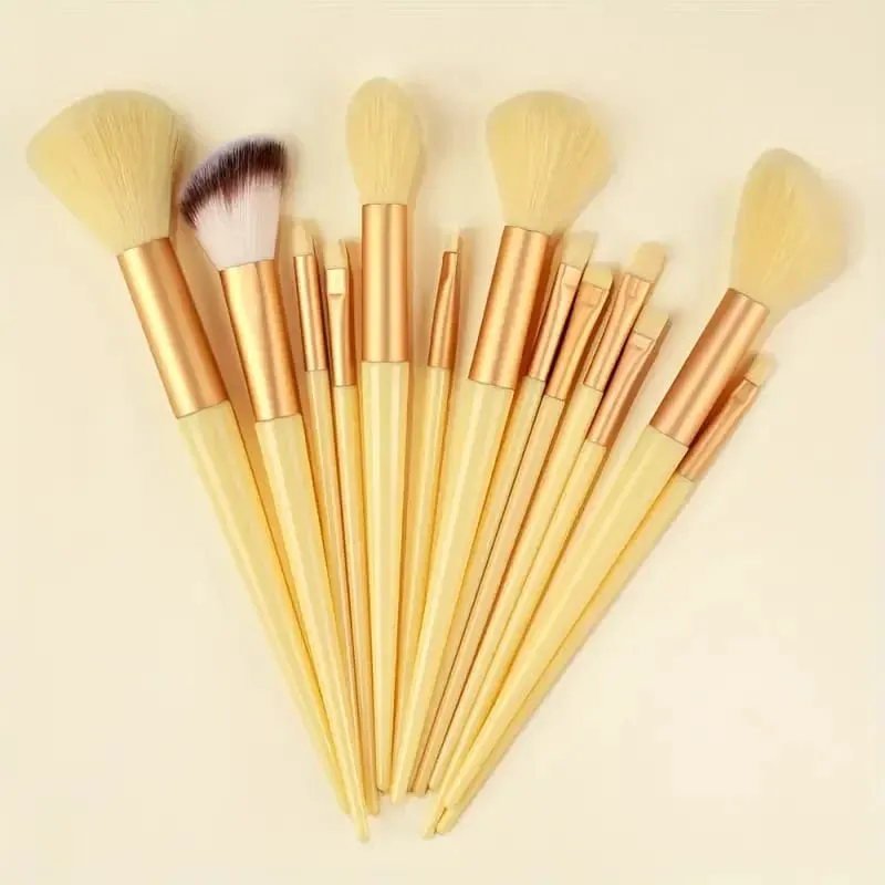13 Stuks Make-Up Kwasten Set Zachte Pluizige Oogschaduw Markeerstift Concealers Borstel Blush Losse Poeder Borstel Mengen Vrouwen Beauty Tool — image 7