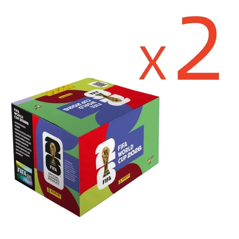 2026 FIFA World Cup Panini Samlerklistermærkesæt med matchende album 50 pakker 7 klistermærker hver i alt 350 til sportsfans — image 14