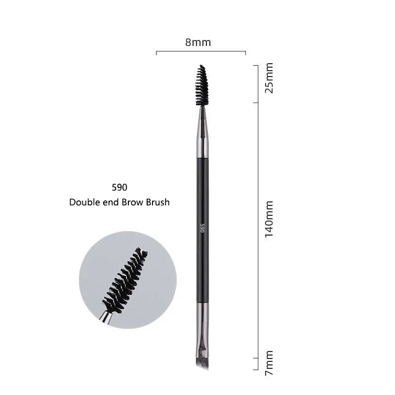 1pc Pro Makeup Brushes Foundation Powder Fan Make Up Brush Contour 3D stippling Eyeshadow Concealer Angled Eye Brow Shadow tools — image 19