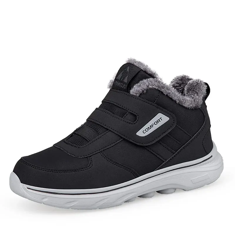 Zapatillas ortopédicas de felpa para invierno, zapatos ajustables para diabéticos, zapatos para caminar, gancho deportivo y bucle, pies hinchados, eversión del pulgar — image 5