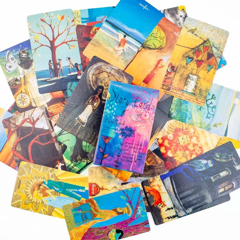 High Quality Story Cards Oracle Tarot Deck Board Games for Leisure Entertainment 78 Cards Set 10.3*6.1CM with PDF Guide — image 6