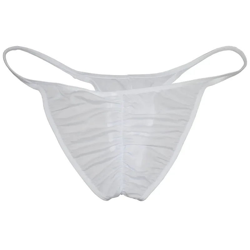 Men's Briefs Transparent Sexy Men Underwear Low Rise Beach Briefs Contour Pouch Tangas Quick-dry Underpants Stretchy Soft Briefs