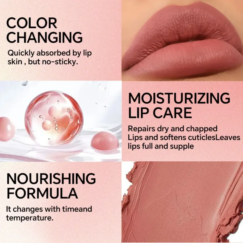 Non Stick Cup Cream Lipstick Long Lasting Lip Gloss Matte Lip Gloss Waterproof And Easy To Apply Makeup — image 3