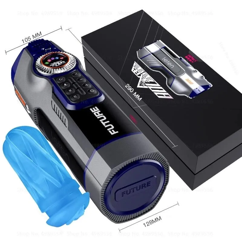 18+ masturbateur masculin pompe à pénis vibrante rotative automatique Machine à sexe de léchage de poussée Stroker poche chatte jouets sexuels pour hommes — image 6