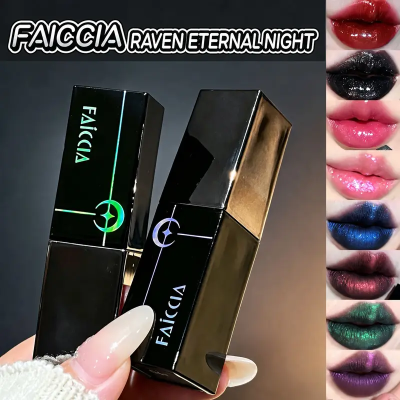 Glitter Lip Gloss Shimmer Lip Glaze High Pigment Long Lasting Non Sticky Sparkle Liquid Lipstick 8 Colors Makeup — image 2