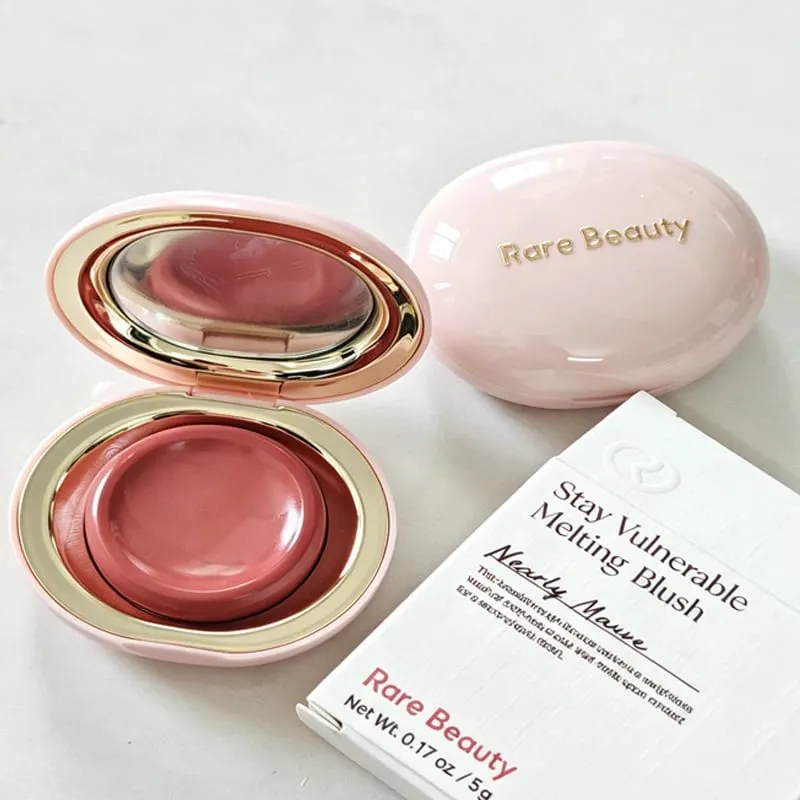 Hot Rare Beauty Rose Neutral Mauve Stay Vulnerable Melting Blush Cream Portable Moisturize Makeup Cosmetics Hydrating Hand Cream