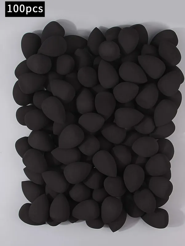 Multi-Specification Best-Selling Black Makeup Sponge Beauty Egg Set High Resilience and No Powder Sticking Facial Makeup Tools