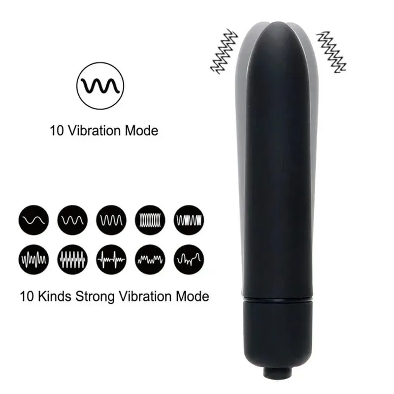 Beads Vibrating Prostate Massager Anal Plug Waterproof Motors 10 Speeds Stimulation Butt Anus Silicone Men Women Sex Toys