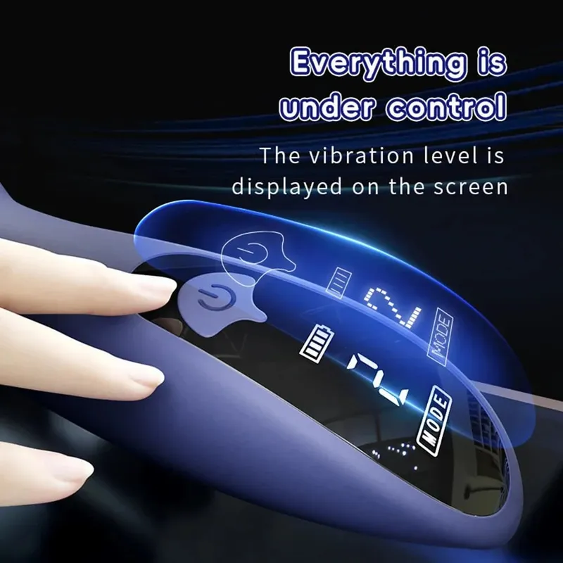 Male Electric Penis Vibrator Simulation Hand Glans Penis Masturbation Training Device for Mens Endurance Delay Control Sex Toys — image 5