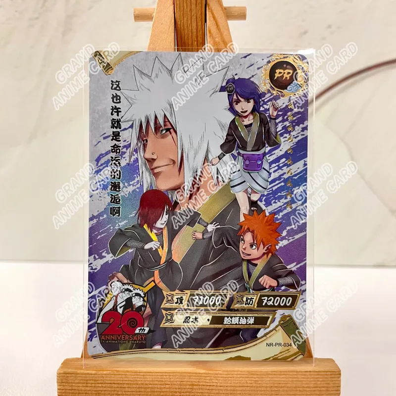 Kayou Genuine Anime Naruto Card PR Full Series No.01-38 Single Card Rare Card Collection Game Naruto Uzumaki Children's Toy Gift