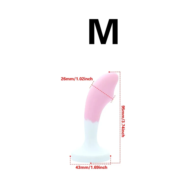 Silicone Anal Plug G-point Massage Gem Crystal Base Butt Plug Anal Masturbation Stimulator Anal Dilatancy Dildos Adult Sex Toys — image 8
