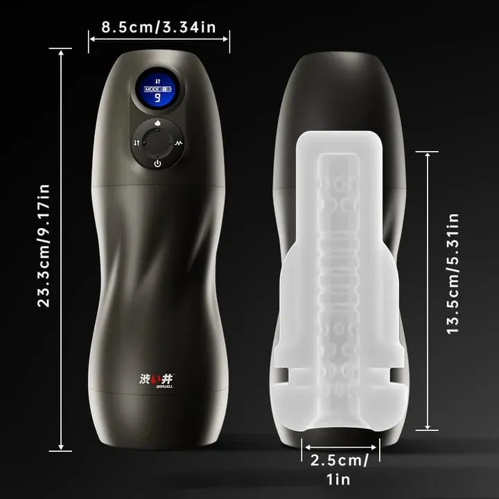 DRY WELL Automatic Sucking Male Masturbator Blowjob Masturbation Equipment Machine Sex Toys Adult Goods for Men Masturbators Cup