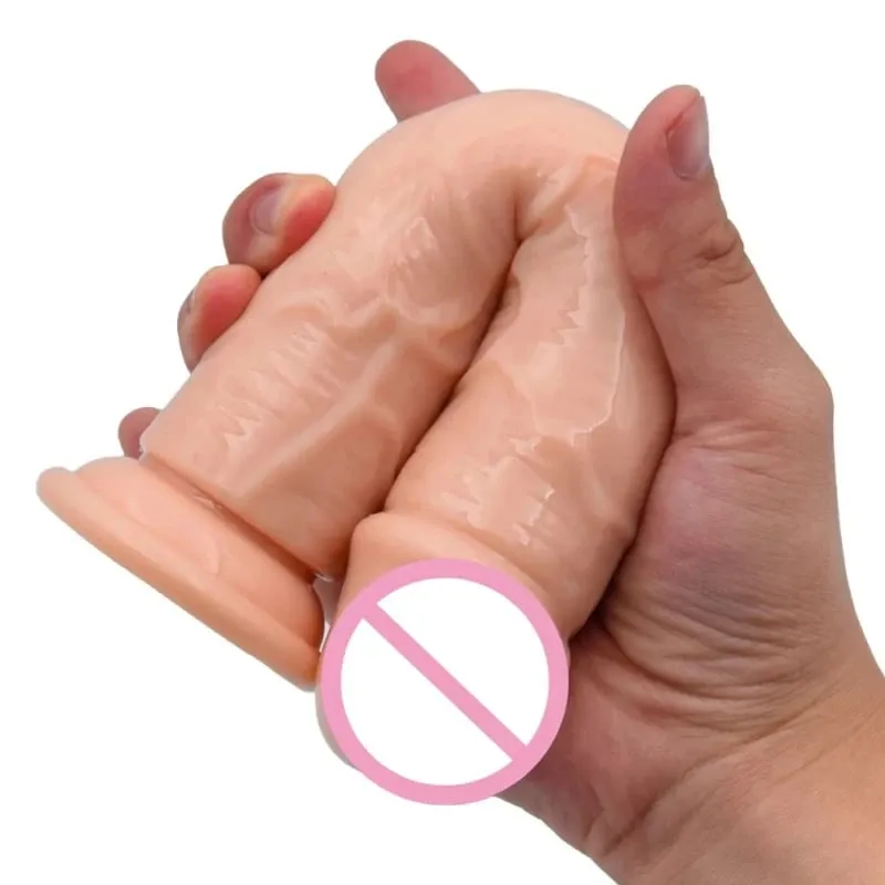KWD Erotic Soft Jelly Dildo Anal Butt Plug Realistic Strong Suction Cup Adult Toys G-spot Orgasm Big Penis Sex Toys For Woman — image 2