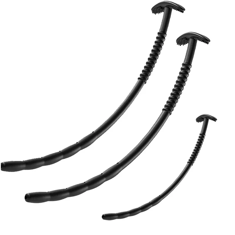 Hollow Penis Plug Enema Flush Silicone Stick Catheter Urethral Sounding Dilation Male Masturbator Sex Toy for Adult Man Expander — image 1
