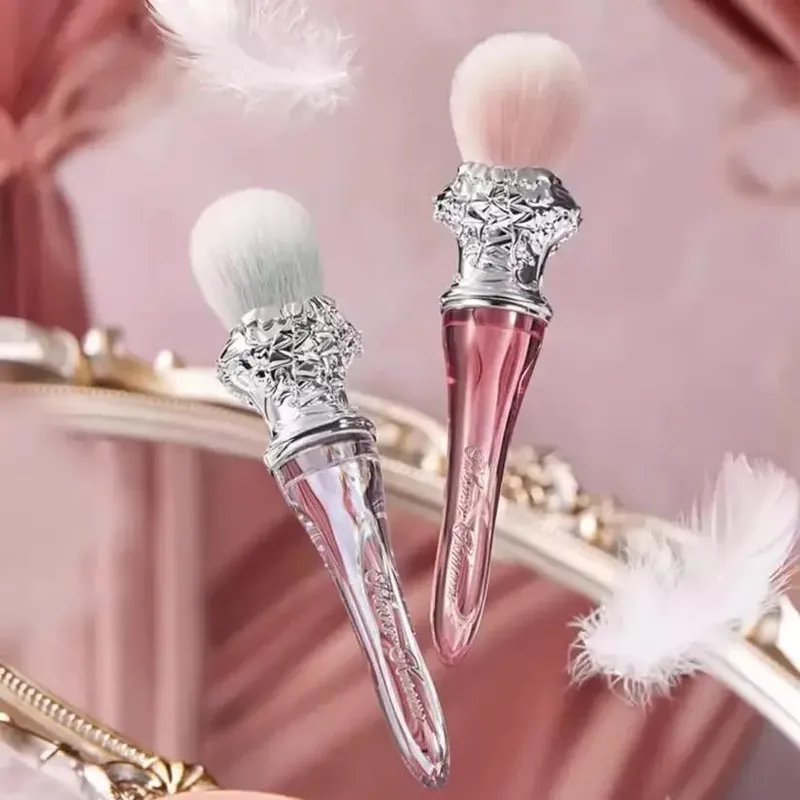 Flower Knows Swan Ballet Blush Wool Brush Mineral Powder Bronzer Contour Makeup Brushes By Flower Knows — image 1