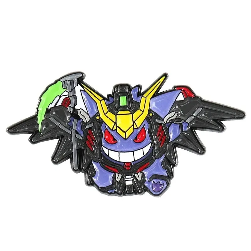 Pokemon Enamel Pin Gengar And Pikachu Lapel Pins for Backpacks Bread Badges Medal Brooch for Clothes Jewelry Gifts for Friends — image 15