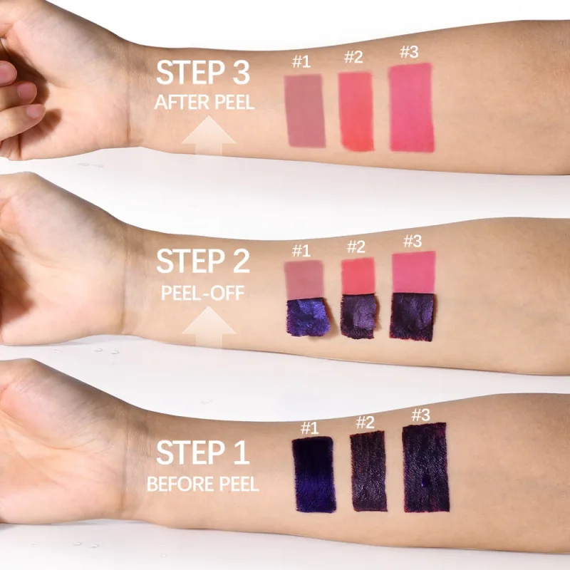 Waterproof Peel Off Lip Stain Tattoo Tint Long Lasting Matte Lip Gloss Lipstick Cosmetics Matte — image 4