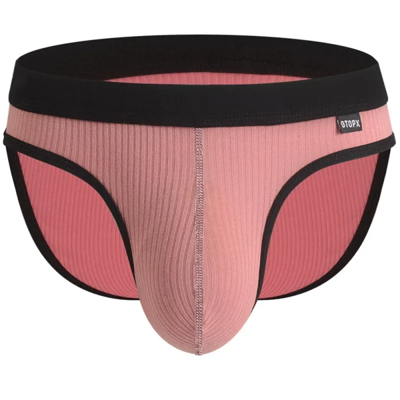 Men's Sexy Briefs Male Pouch U Convex Underwear Modal Soft Brief Absorbent Elastic Shorts Breathable Underpants MU094 — image 8