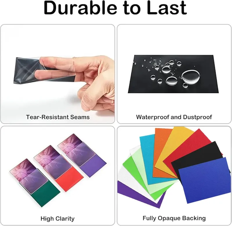 50 PCS 62x89mm Matte Japanese Size Card Sleeves Toploading Trading Cards Protector Card Board Games for YGO — image 2