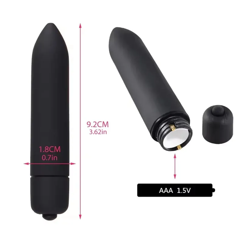 Mini Bullet Vibrator til kvinder Stærk vibrerende analprop Vagina Massager Støbende Æg Onani Sexlegetøj til Par 18+ — image 3