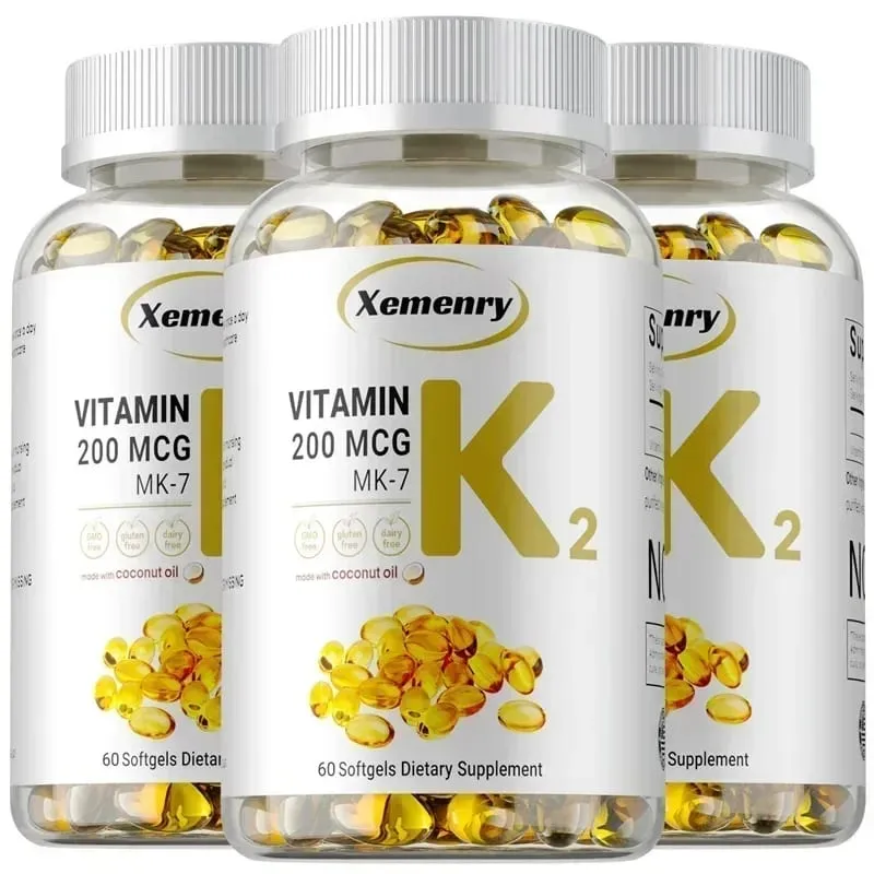 Vitamin K2 MK-7 Supplement - Supports Calcium Absorption Bones Joint Immunity and Heart Health Easy To Swallow — image 11